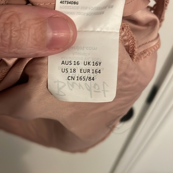 Bardot Juniors “Tweens Collins Frill Dress” in Peach Pink - Picture 8 of 8